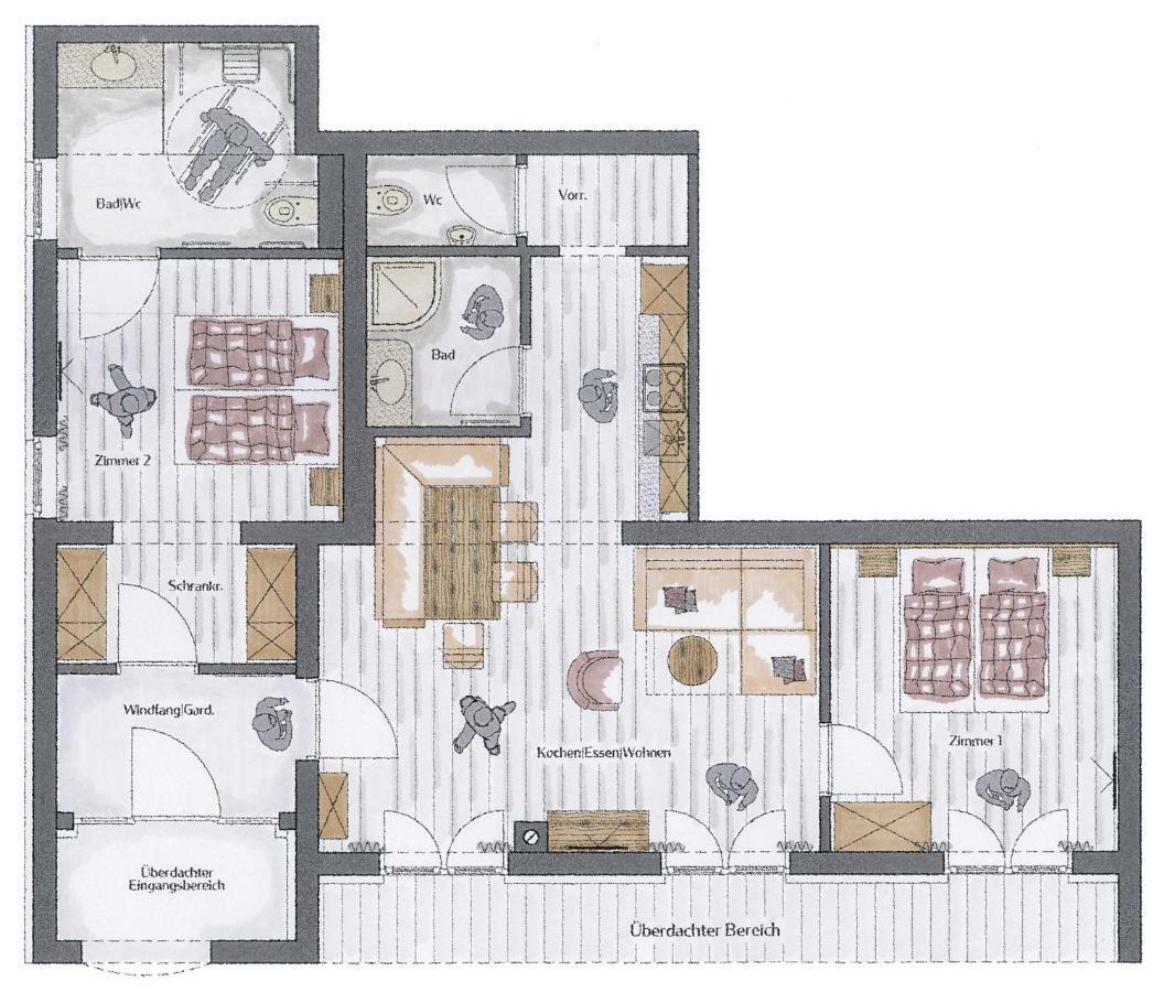 Appartements Erwin Huettl III Neukirchen am Großvenediger Dış mekan fotoğraf